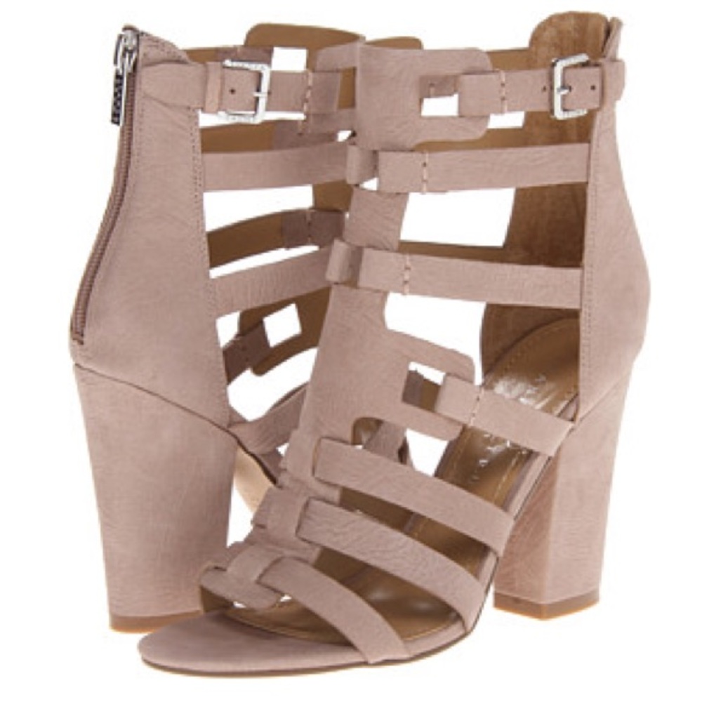 Taupe (Light pink) Caged Sandal
